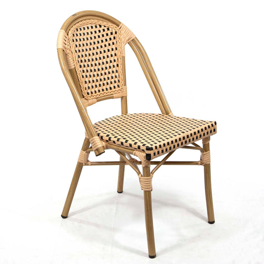 French style outdoor patio restaurant chairs