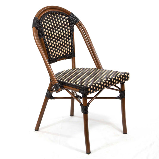 French style outdoor patio restaurant chairs