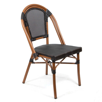 French style outdoor patio restaurant chairs