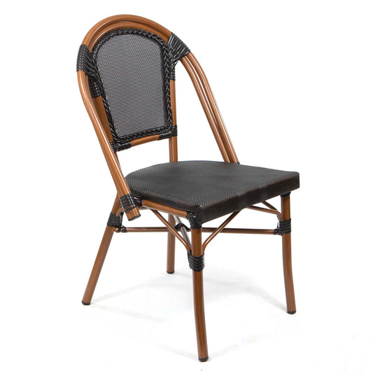 French style outdoor patio restaurant chairs