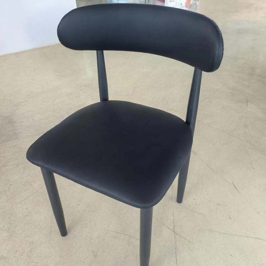 Upholstered Restaurant Chairs, Black Color #CB0107BL