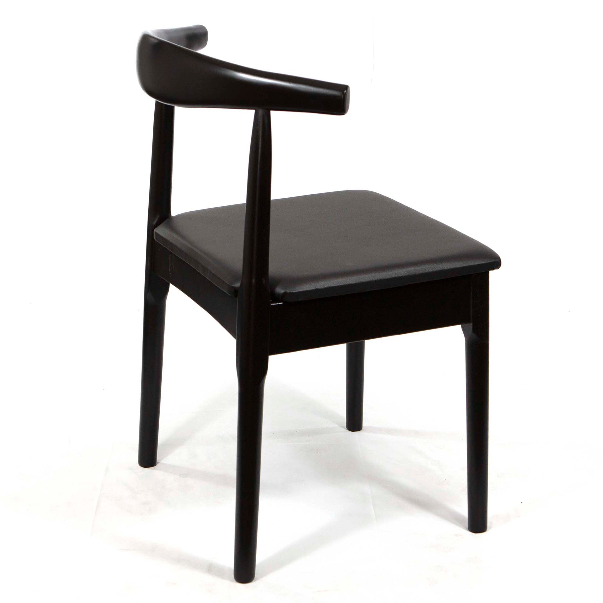 CC602BL1BL Horn Back Wooden Restaurant Chairs