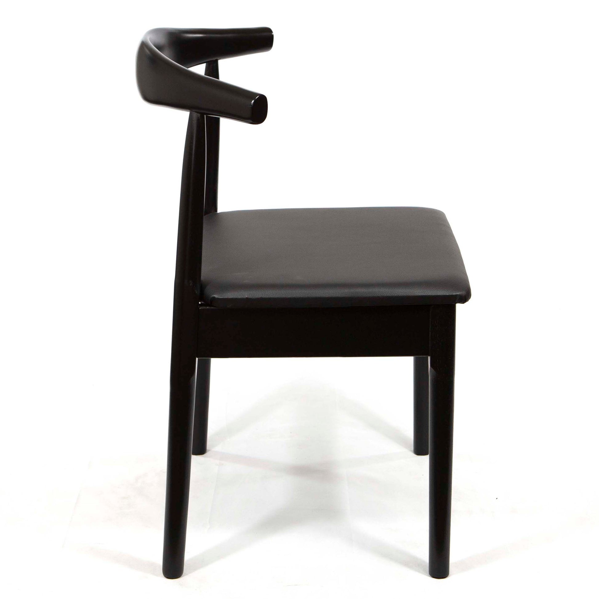CC602BL1BL Horn Back Wooden Restaurant Chairs