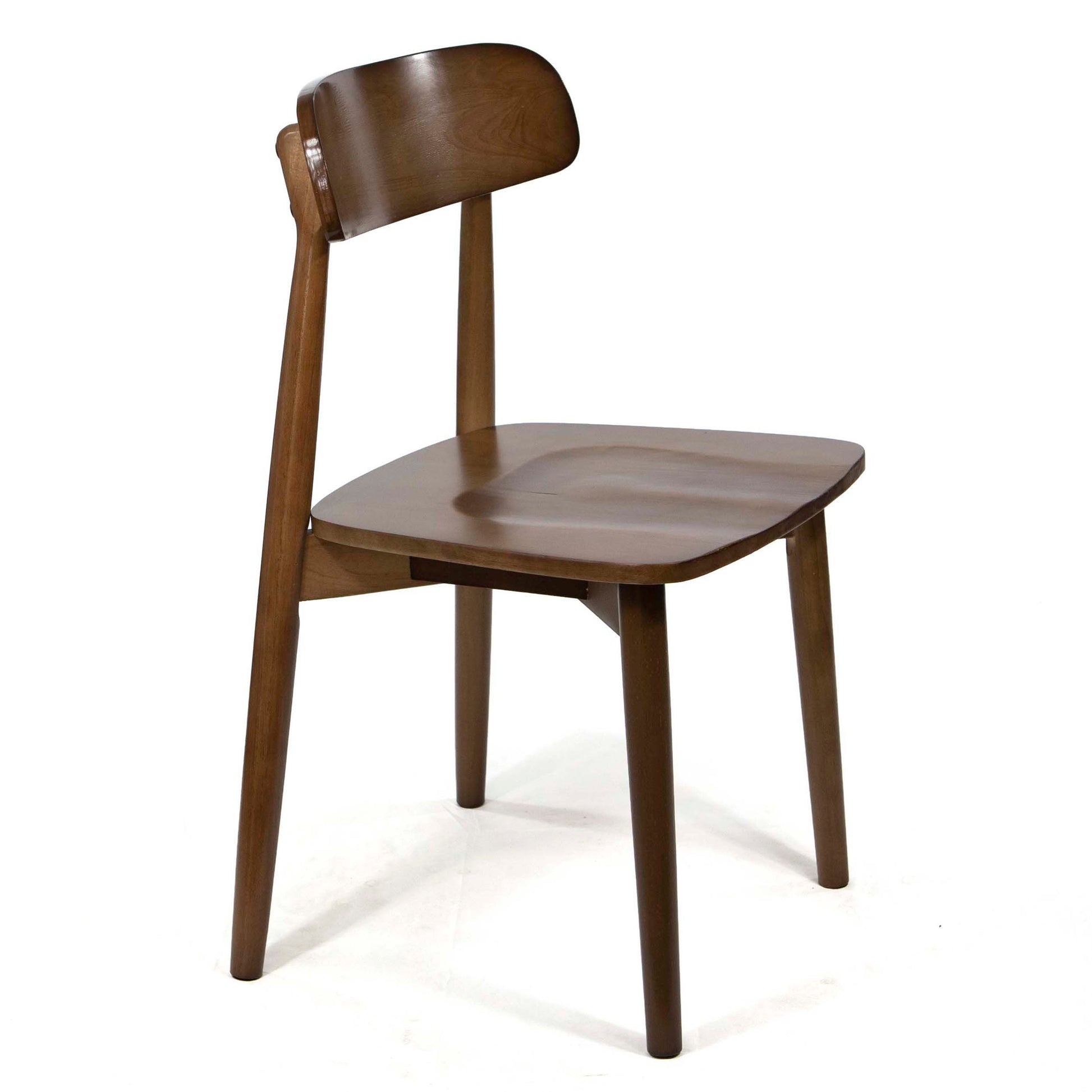 CC613WN2WN Slat Back Wooden Restaurant Chairs