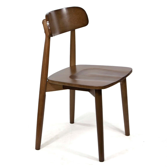 CC613WN2WN Slat Back Wooden Restaurant Chairs