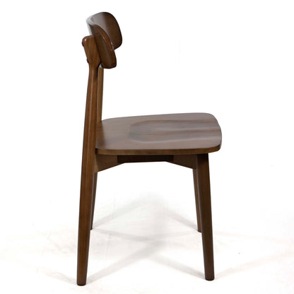 CC613WN2WN Slat Back Wooden Restaurant Chairs