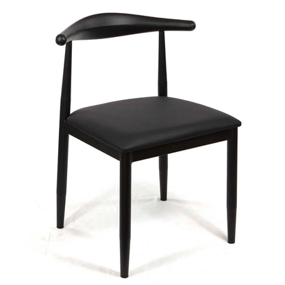 horn back metal restaurant chairs