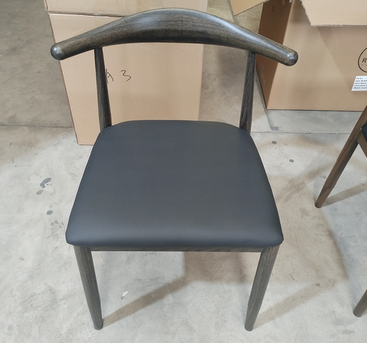 Horn Back Metal Restaurant Chair #CK8014