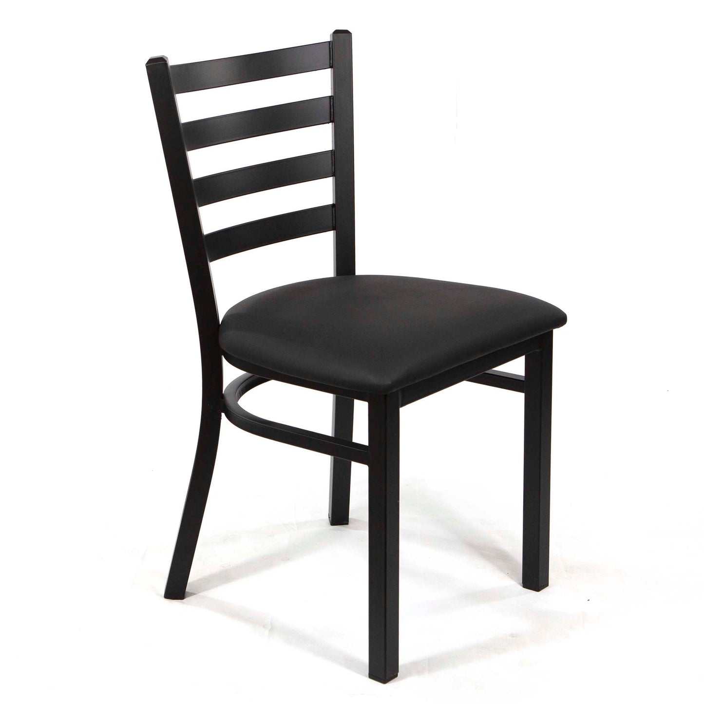 CK8028-BL1BL ladder back restaurant chair 