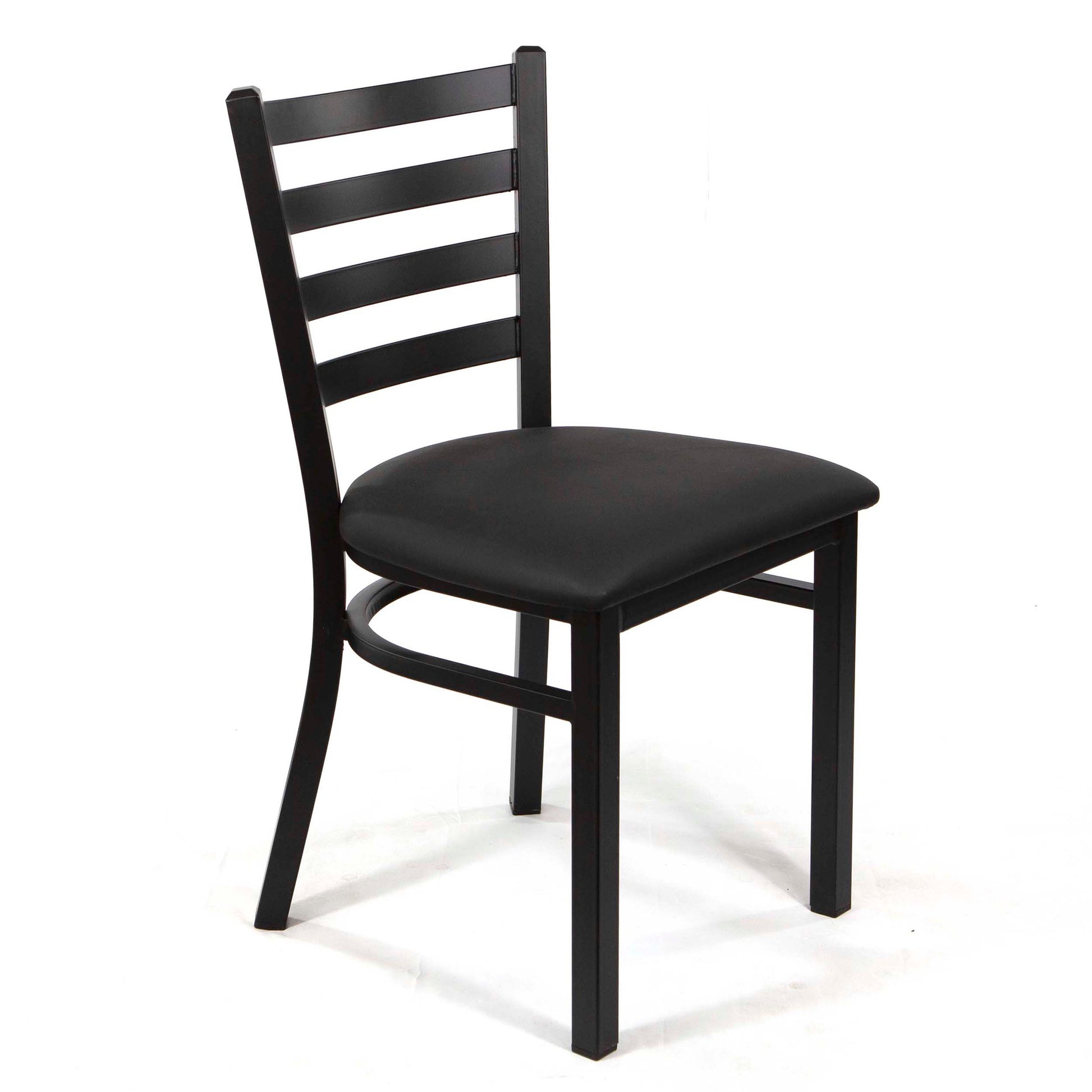 CK8028-BL1BL ladder back restaurant chair 