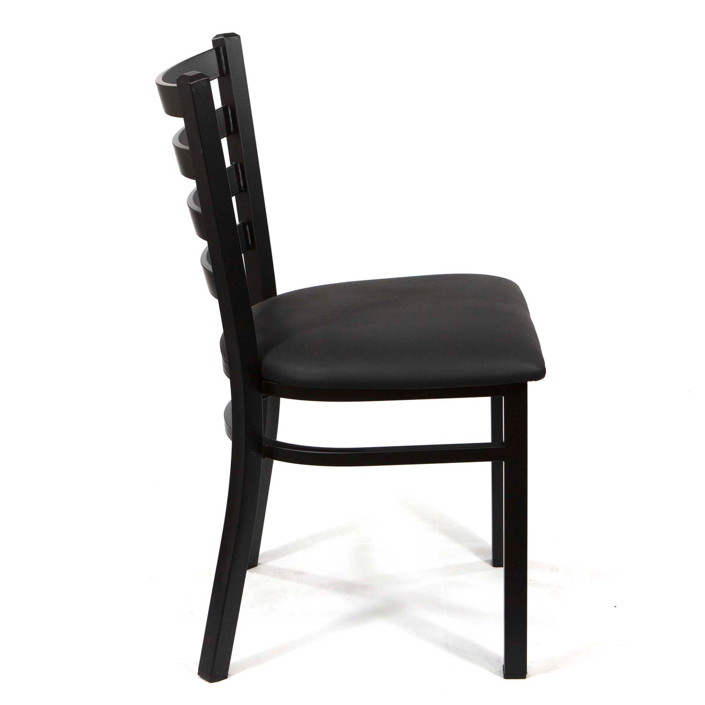 CK8028-BL1BL ladder back restaurant chair 