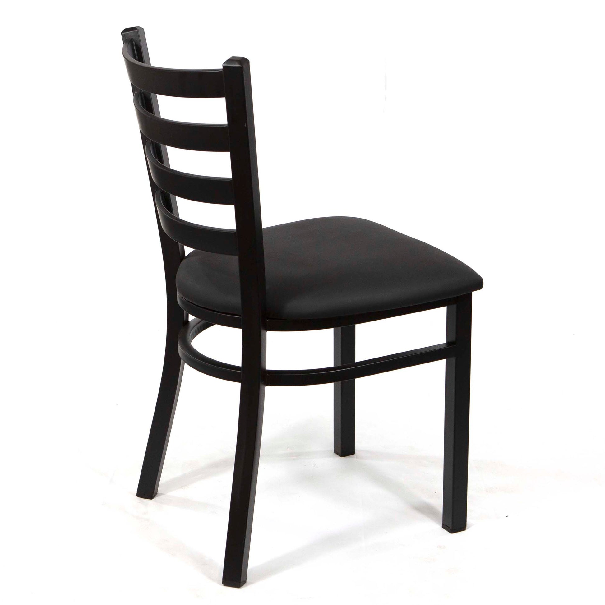 CK8028-BL1BL ladder back restaurant chair 