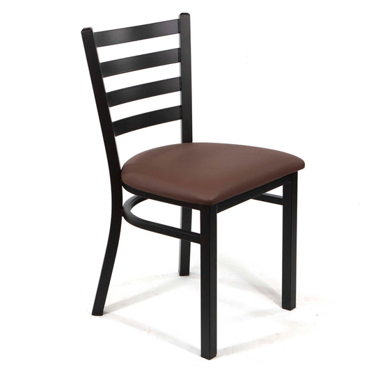 CK8028-BL1CF ladder back restaurant chair 