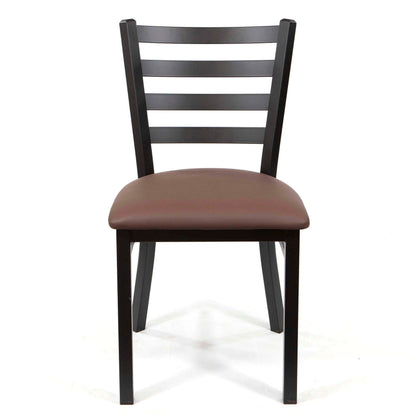 CK8028-BL1CF ladder back restaurant chair 