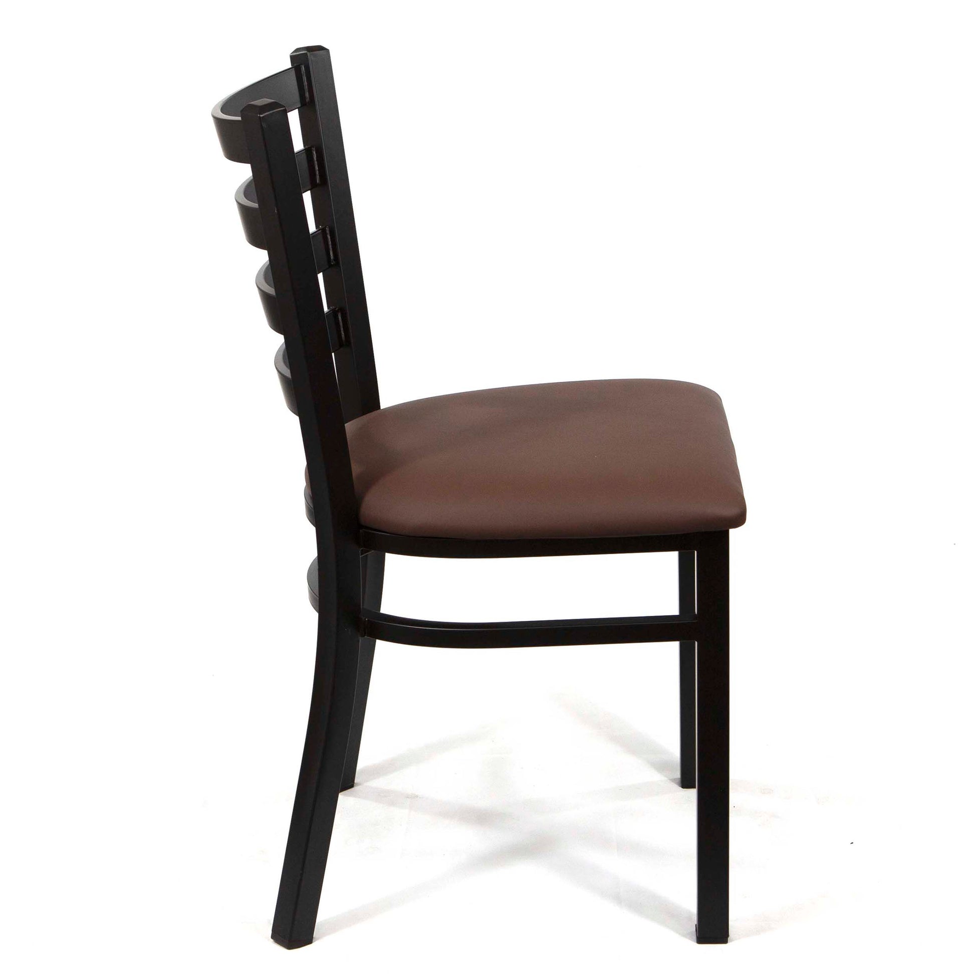 CK8028-BL1CF ladder back restaurant chair 