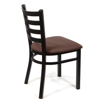 CK8028-BL1CF ladder back restaurant chair 
