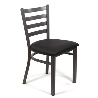 metal ladder back restaurant chairs