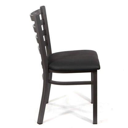 metal ladder back restaurant chairs