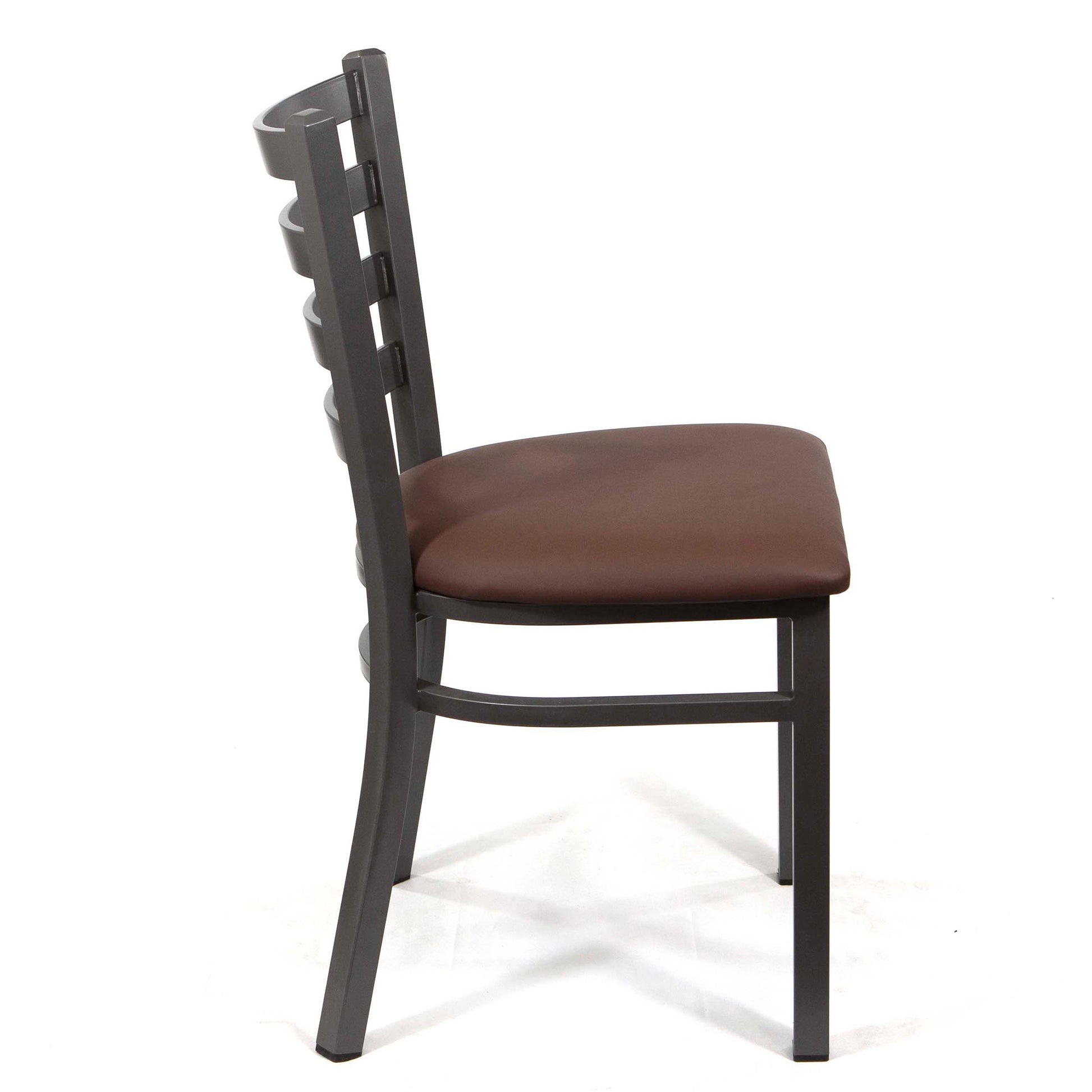 metal ladder back restaurant chairs