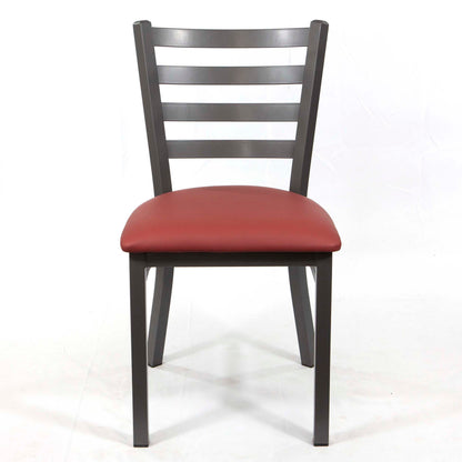 metal ladder back restaurant chairs