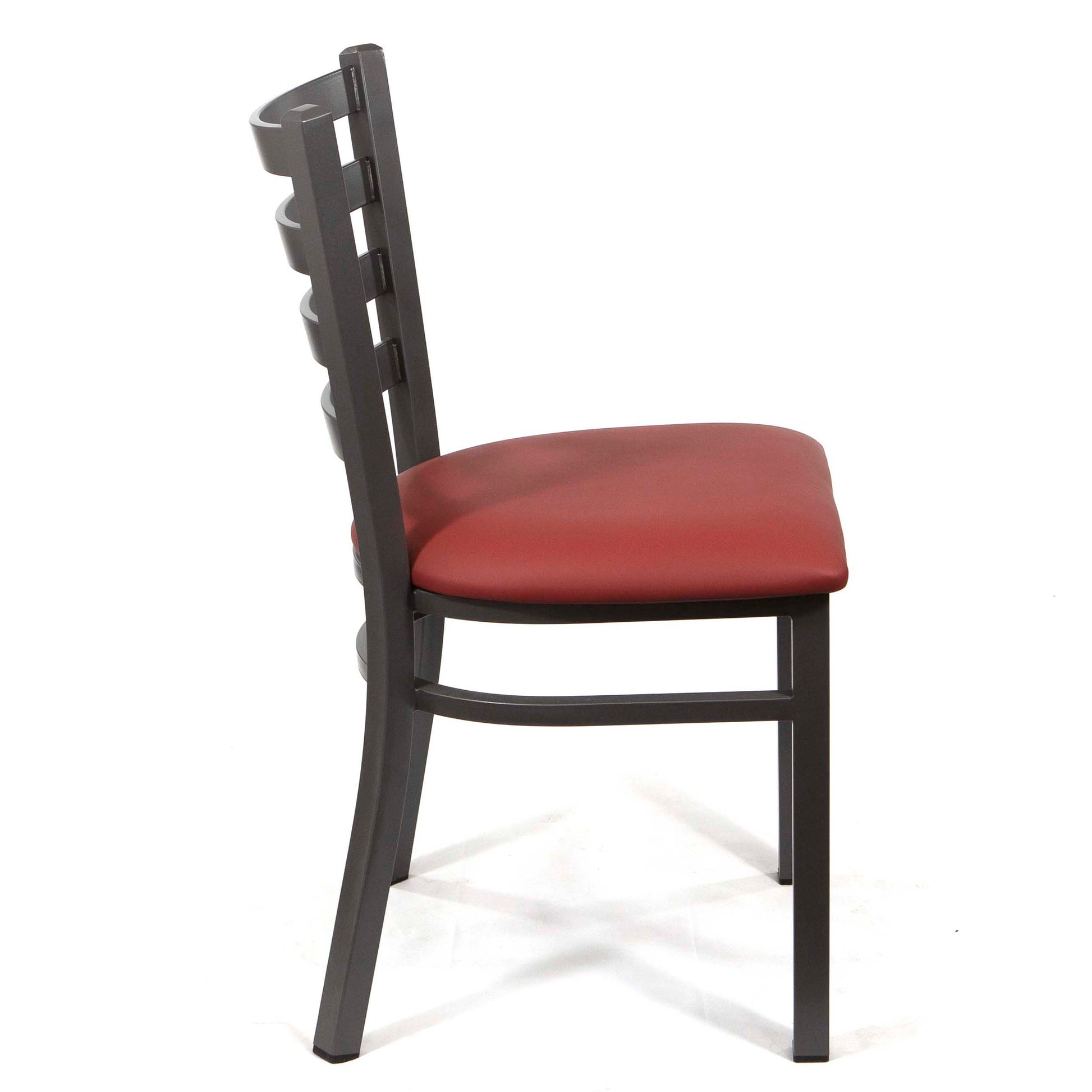 metal ladder back restaurant chairs