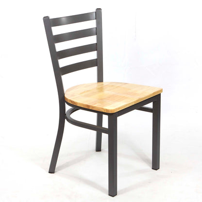 metal ladder back restaurant chairs