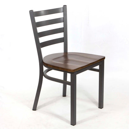 metal ladder back restaurant chairs
