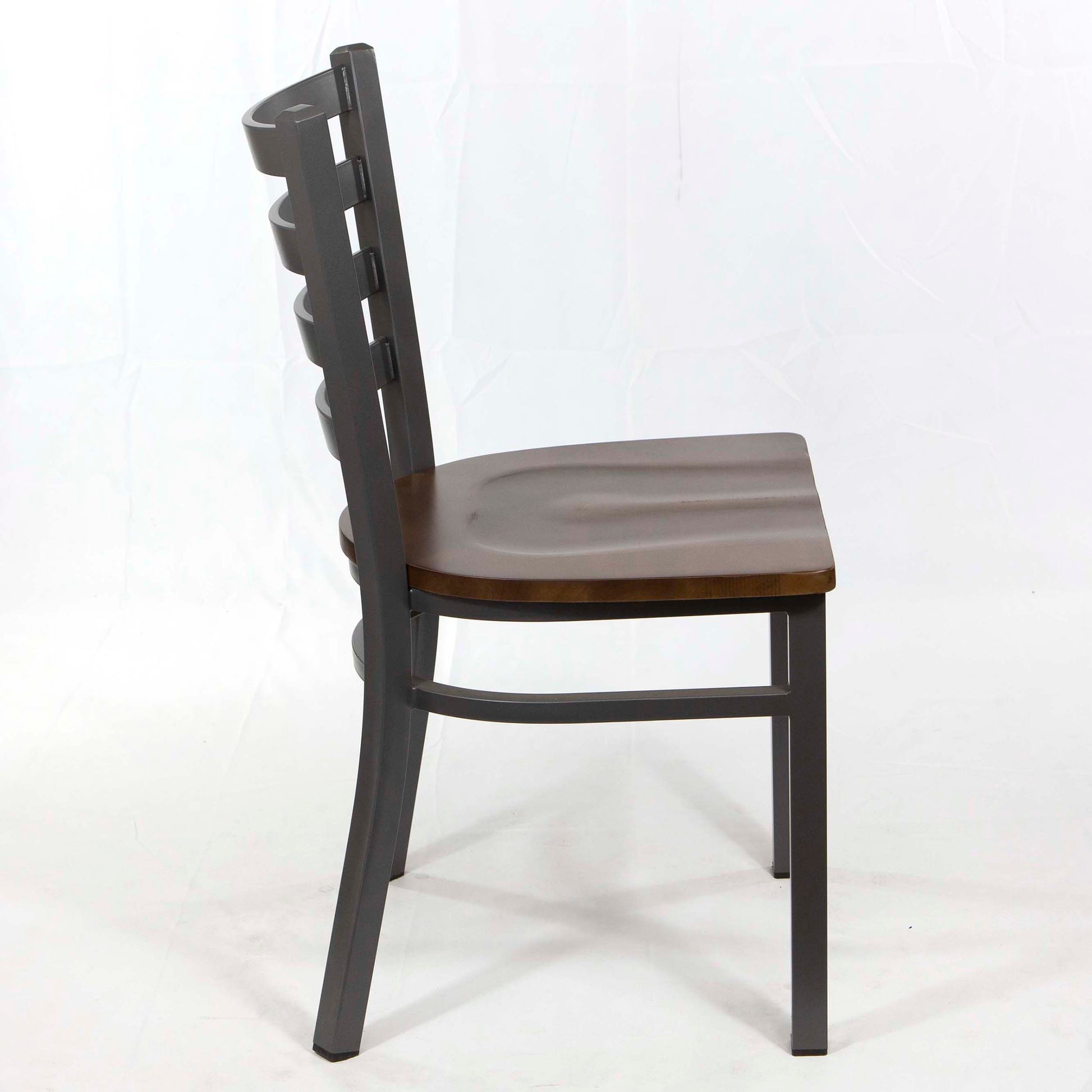 metal ladder back restaurant chairs