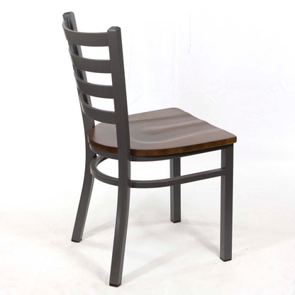 metal ladder back restaurant chairs