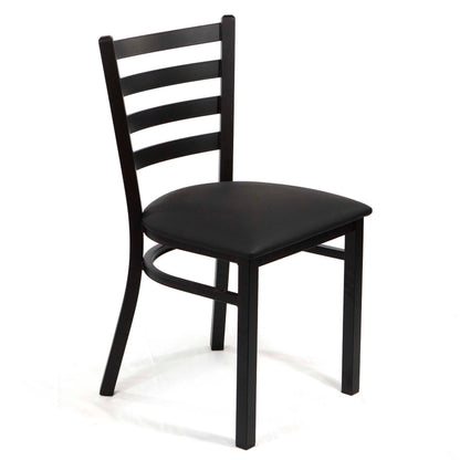 CK8028 Ladder Back Metal Restaurant Chairs 1
