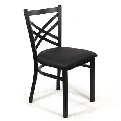 cross back restaurant chairs