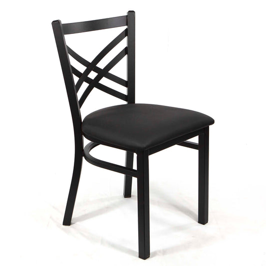 cross back restaurant chairs