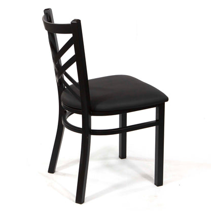 cross back restaurant chairs