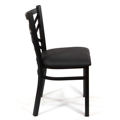 cross back restaurant chairs