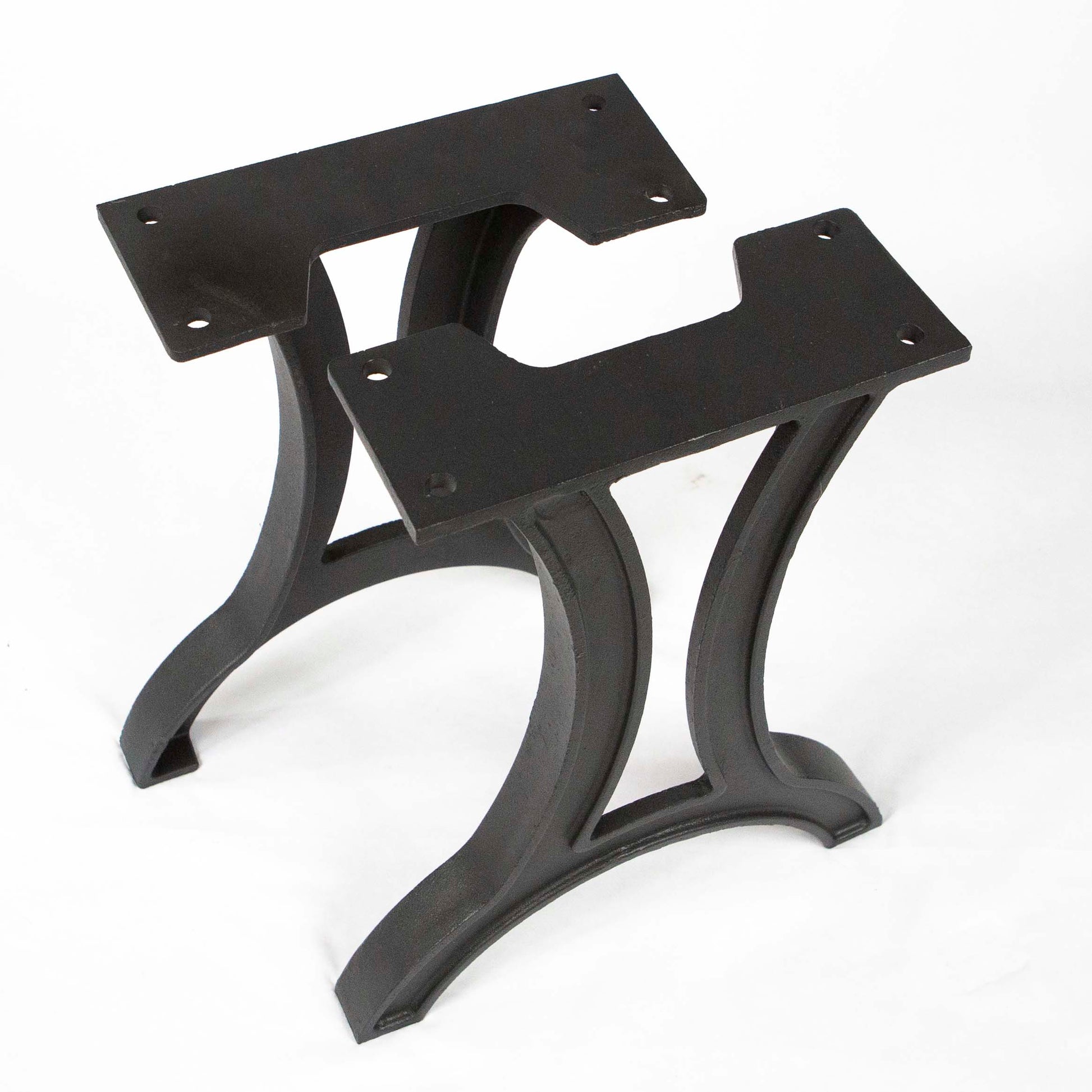 Cast Iron Bench or Narrow Coffee Table Legs, Pair #CN700