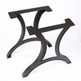 CN710 black cast iron legs for dining table