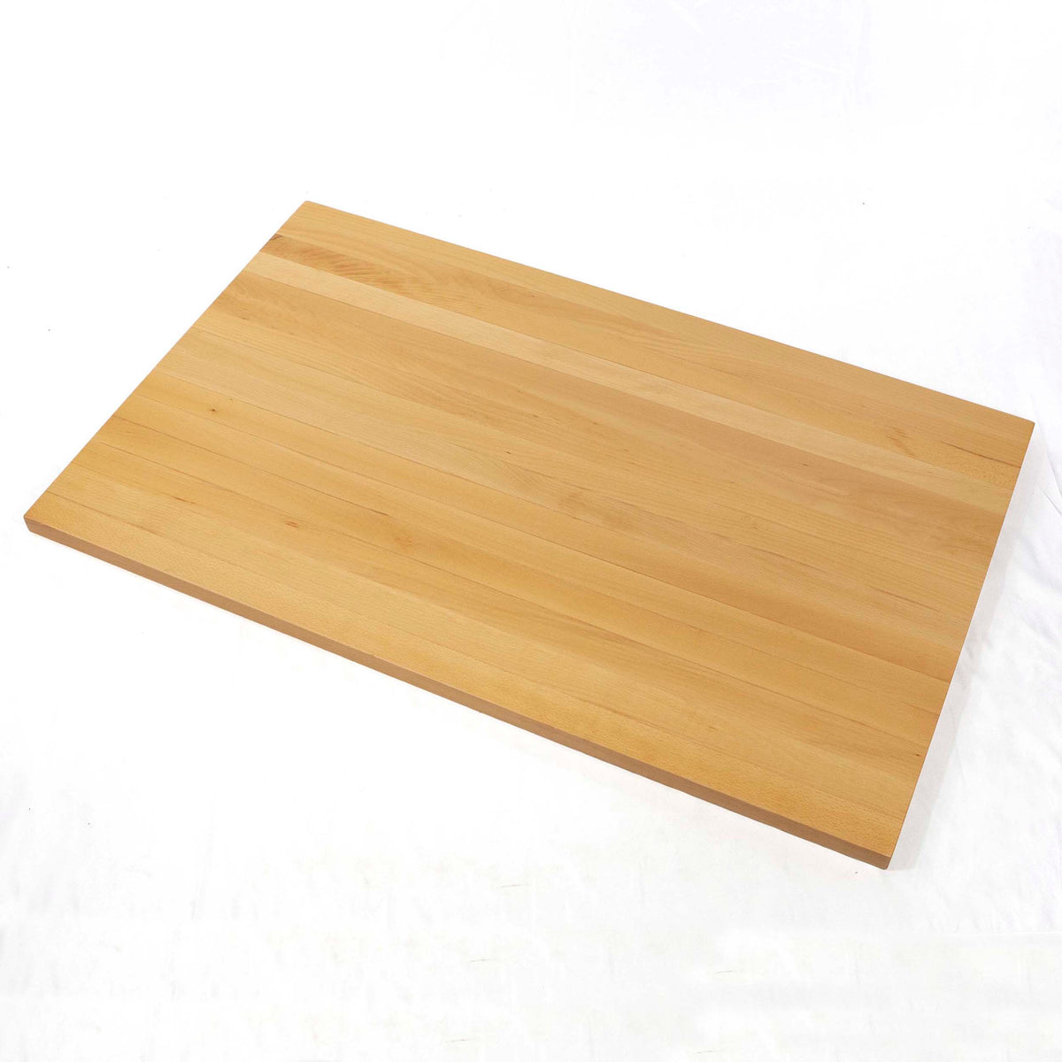 solid European beech wood restaurant table tops, natural color