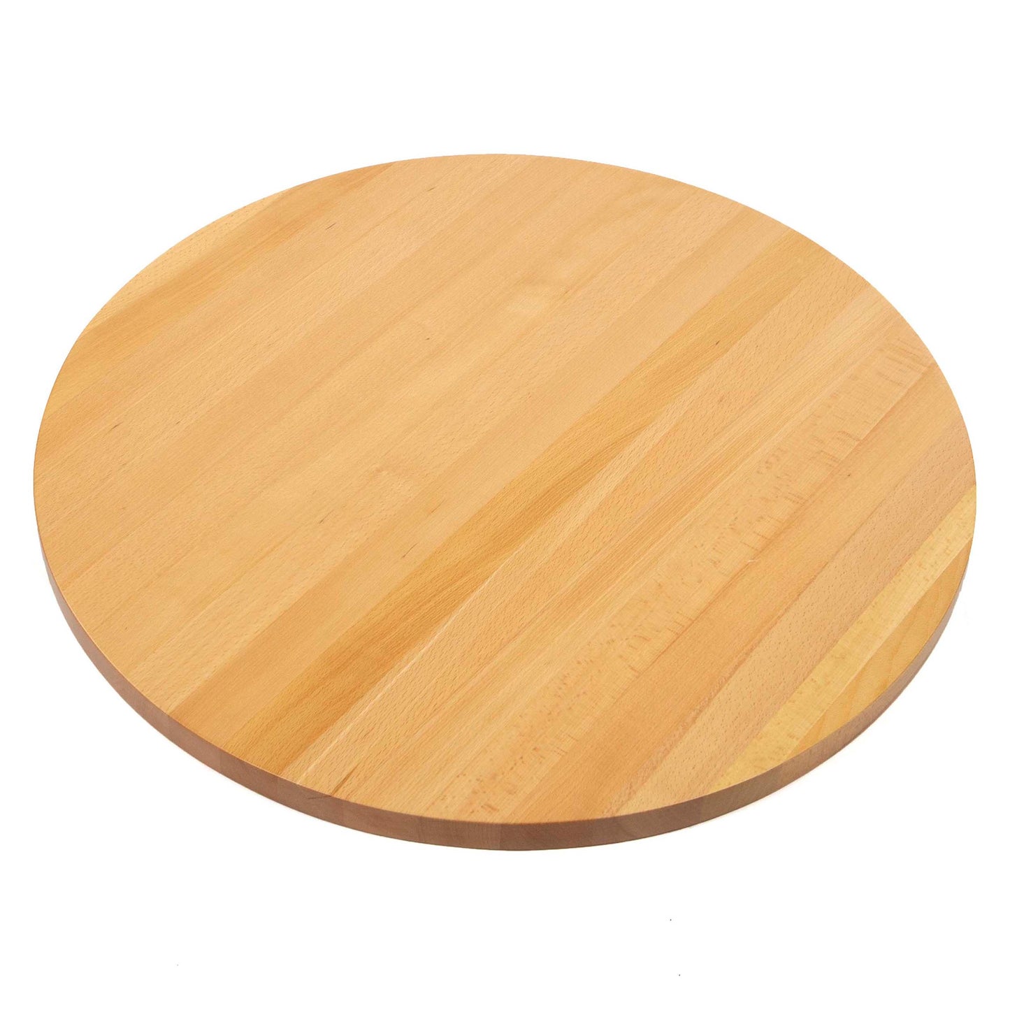 30" round solid European beech hardwood table tops
