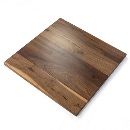 solid black walnut restaurant table tops