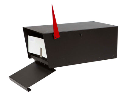 Lockable Post Mounted Mailbox, Regular Size Secure Design #HC139