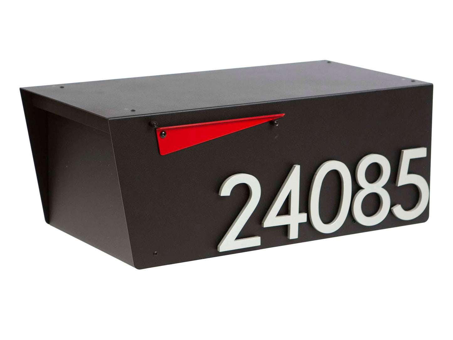 Lockable Post Mounted Mailbox, Regular Size Secure Design #HC139