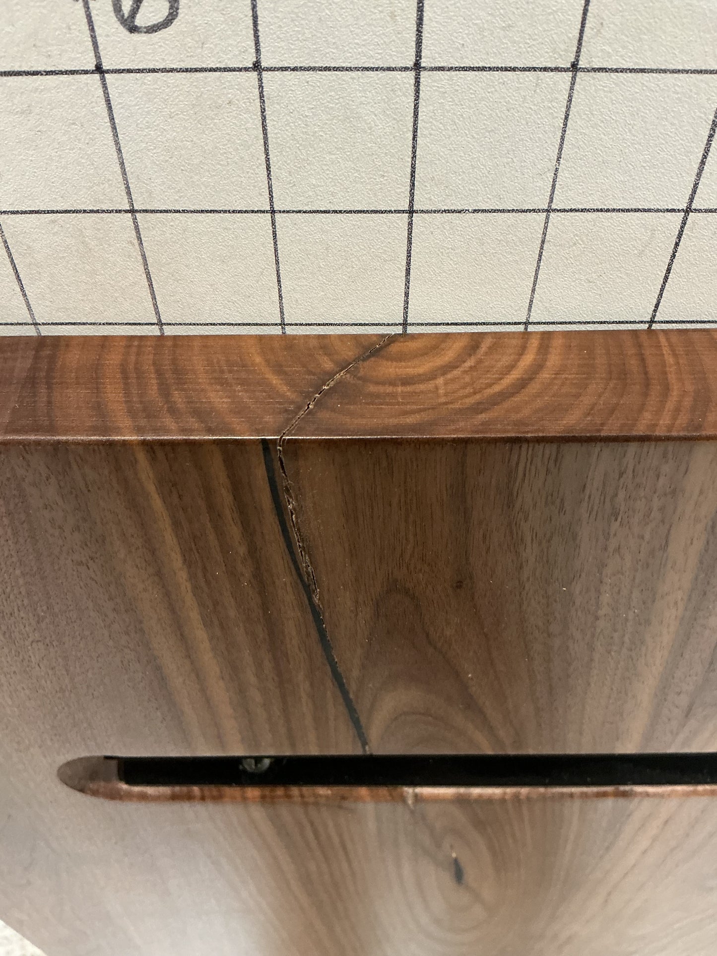 Clearance #B17 26 x 46" Solid Black Walnut Table Tops for Coffee Table or Desk, 1 Live Edge #DE2646W