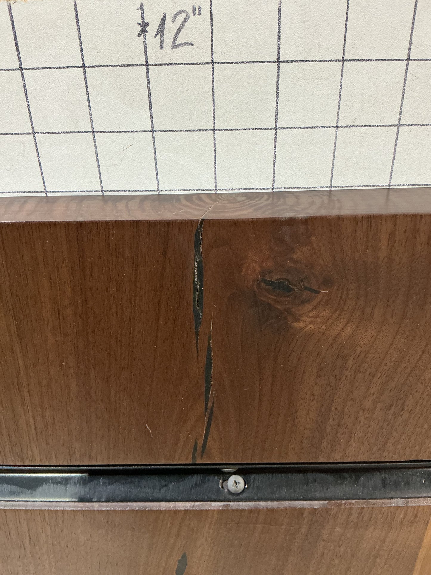 Clearance #B13 - 26 x 46" Solid Black Walnut Table Tops for Coffee Table or Desk, 2 Live Edges #DE2646W2