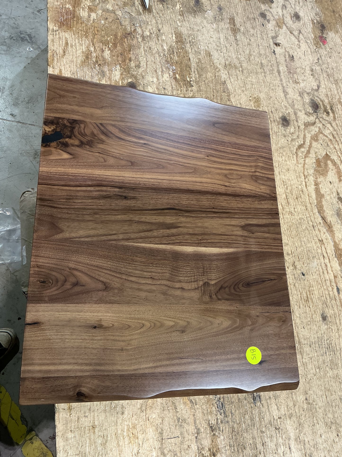 Clearance #B15 - 24 x 30" Solid Black Walnut Bistro Cafe Table Top #DE2430W2