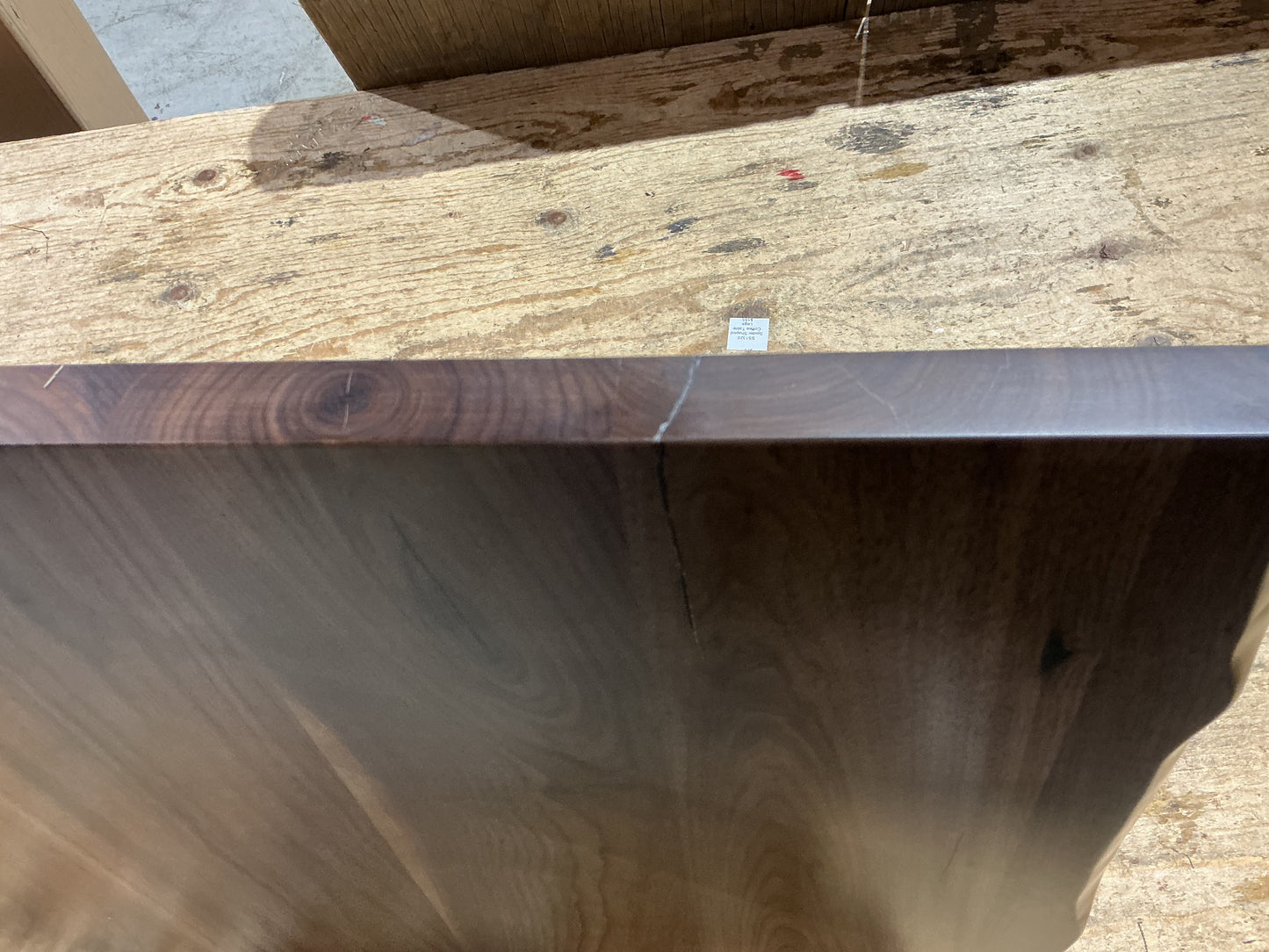 Clearance #B15 - 24 x 30" Solid Black Walnut Bistro Cafe Table Top #DE2430W2
