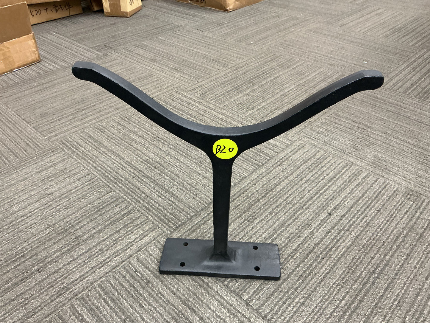 Clearance #B20 Table Legs for Bench or Coffee Table, Wishbone-Shaped #WB410