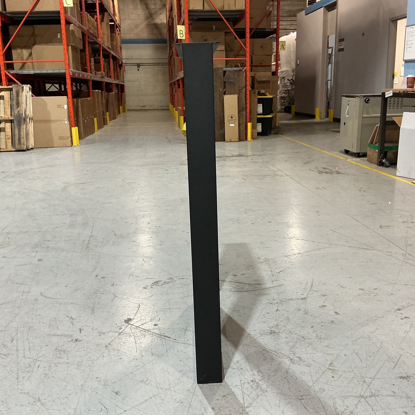 Clearance #B38 (Pick Up Only) (Single Leg) H40 x W23" Bar Height Pub Table Leg #W5036N23