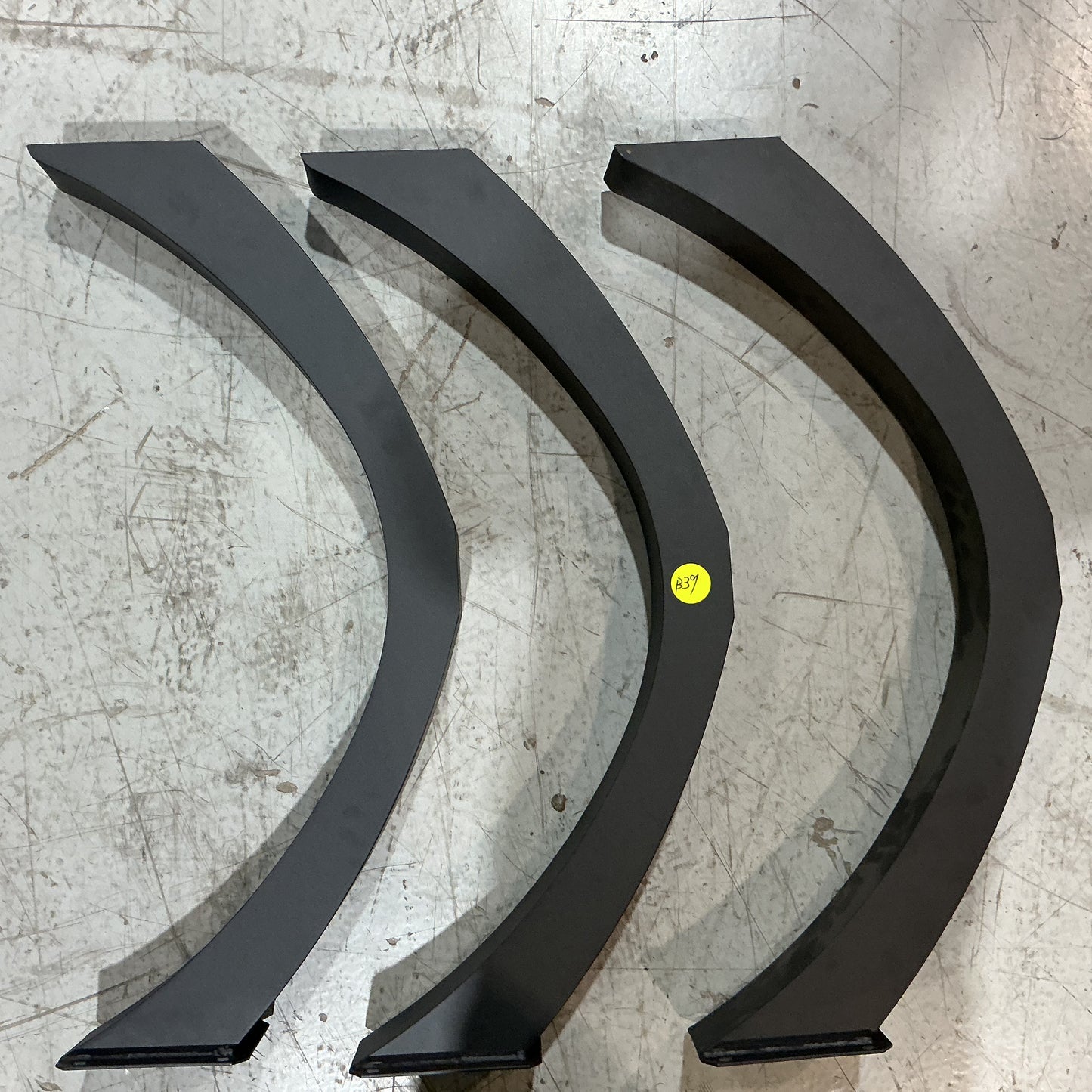 Clearance #B39 (Three Legs) H34" Counter Height Curve Shaped Dining Table Legs, #ST3011F