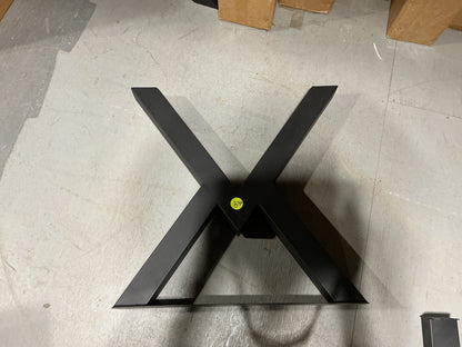 Clearance #B30 (Single Leg) Peak Shaped Dining Table Leg, Made in 3"x3" Tubing #ST3210