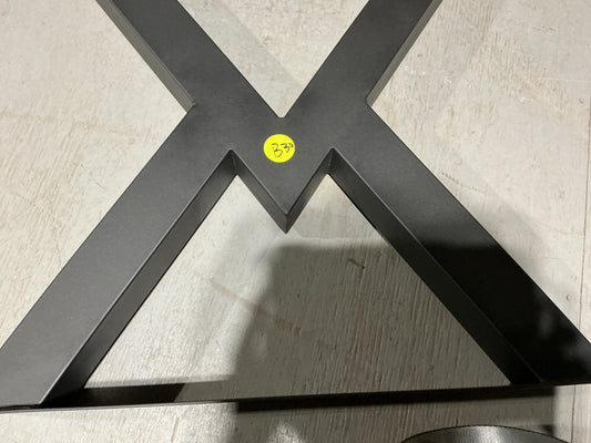 Clearance #B30 (Single Leg) Peak Shaped Dining Table Leg, Made in 3"x3" Tubing #ST3210